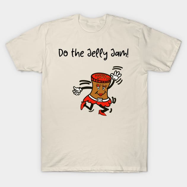 Peanut butter Jelly Jam T-Shirt by Space City Nicoya